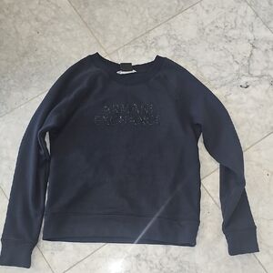Armani Exchange Navy Sweatshirt